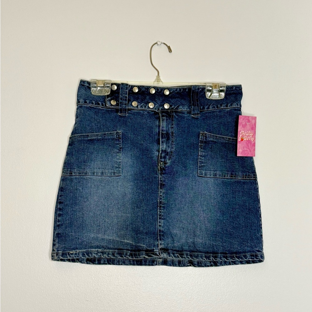 Y2K Denim Mini Skirt